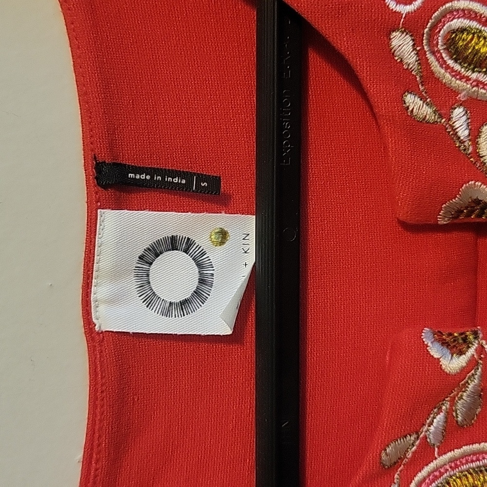 Anthropologie Embellished Top - Picture 4 of 11